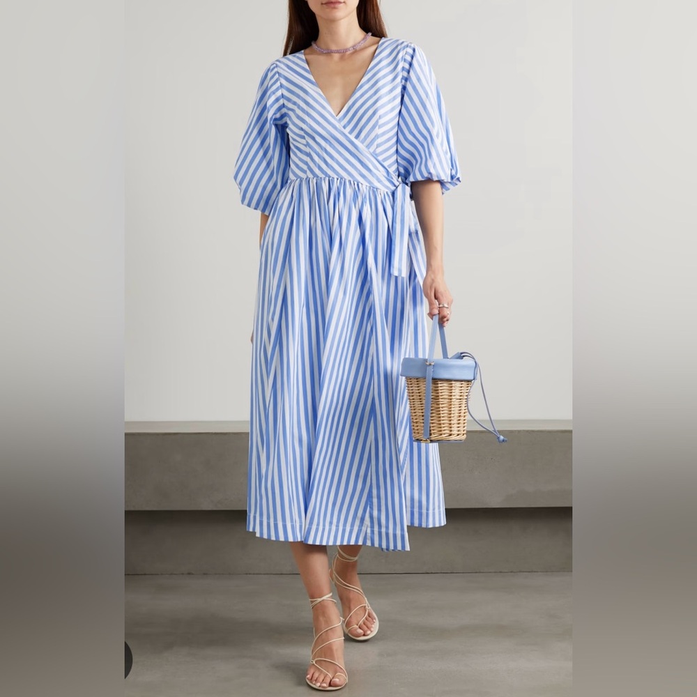 Staud Jolie wrap dress